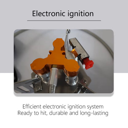Camping Gas Stove 5800W 3 Head Gas Burner Tourist Strong Fire Furnace Climbing Hiking Equipment Picnic Kitchen Cookware
